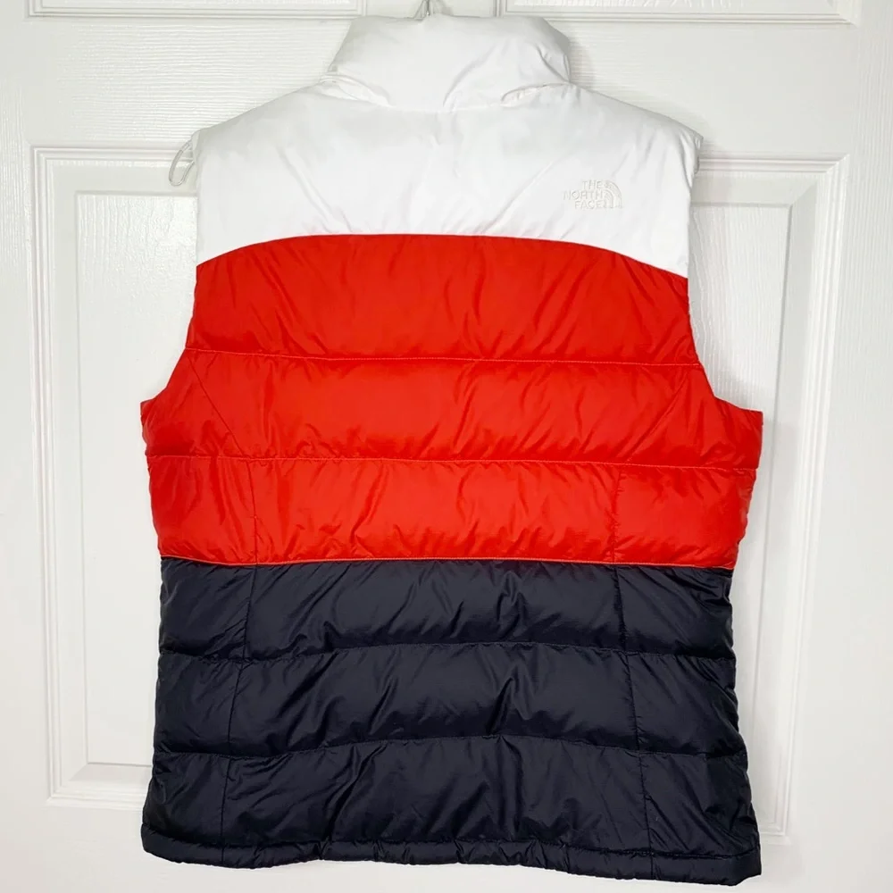 The North Face Women’s RU/14 Goose Down Color Block Vest Like New Size L - Picture 8 of 16